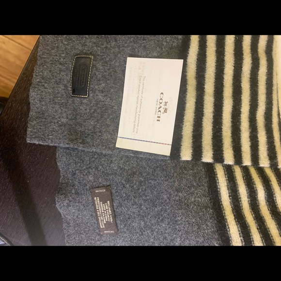 🌷🌷HP 🎉SALE NWT Authentic Coach Scarf - Picture 4 of 7
